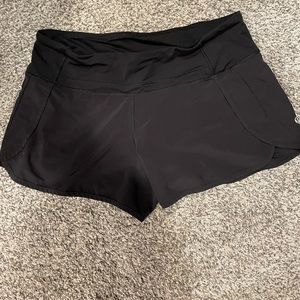 Lululemon speed up shorts size 8